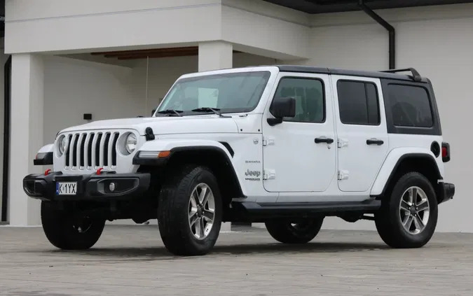 małopolskie Jeep Wrangler cena 159000 przebieg: 61000, rok produkcji 2018 z Bochnia